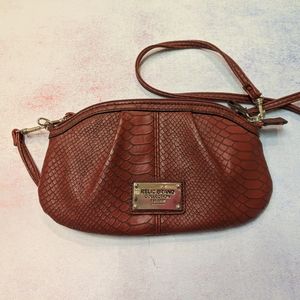 Relic Brand Merlot Snakeskin Purse